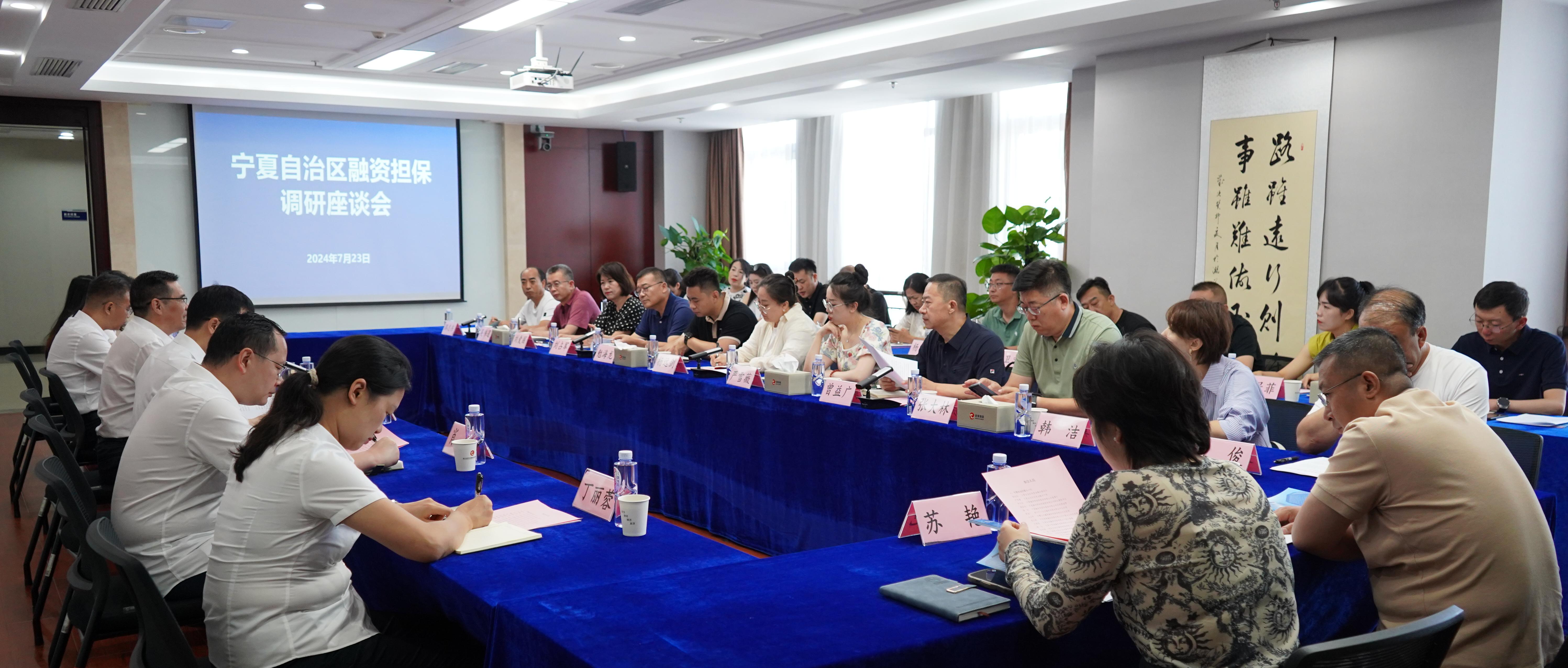 20240723 宁夏回族自治区党委金融办杨远剑副处长带队，宁夏回族自治区融资担保行业协会会长及所有副会长单位代表参加，到省科担公司考察交流.JPG